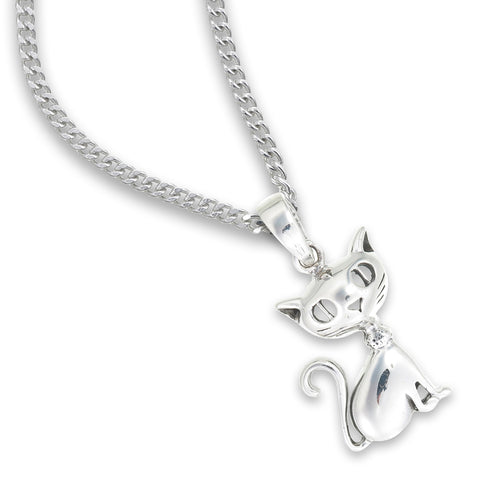 Pouncival Cat Pendant