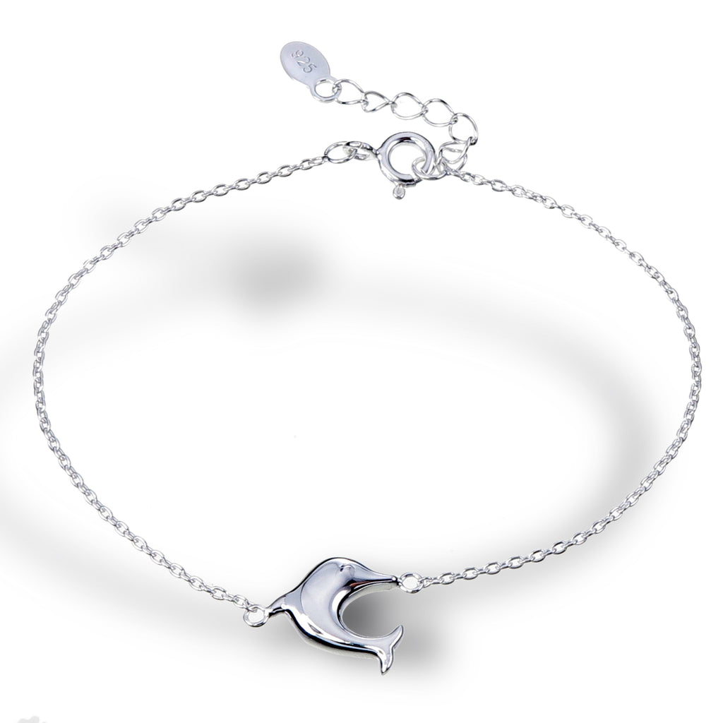 Sterling silver hotsell dolphin bracelet