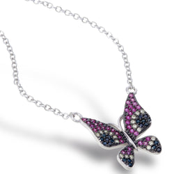 Night Butterfly Necklace