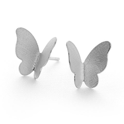 Silver Flutter Studs