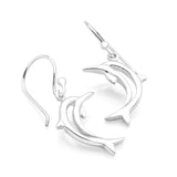 Dolphin Silhouette Earrings