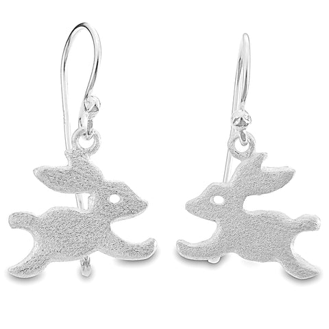 Satin Bunny Earrings