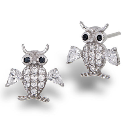 Baby Owl Studs