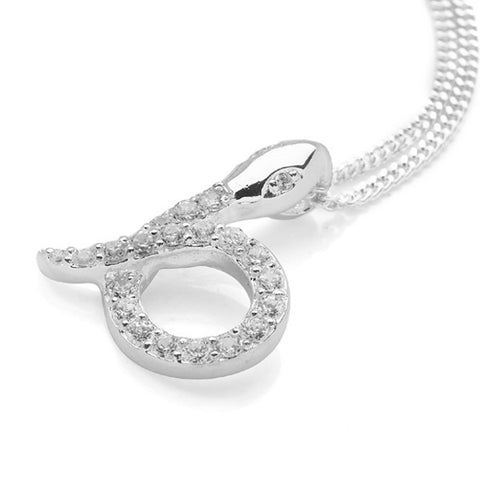 Sparkling Serpent Pendant
