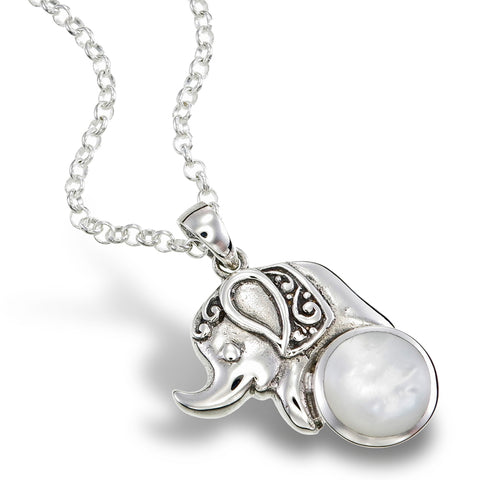 Moonstruck Elephant Pendant