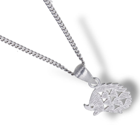 Silver Hedgehog Pendant