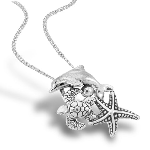 Silver Sea Life Pendant