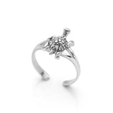 Turtle Toe Ring