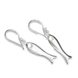 Silverfish Earrings