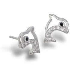 Sweet Dolphin Studs