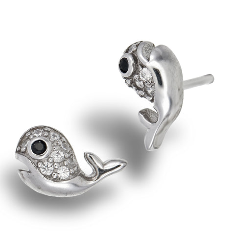 Baby Whale Studs