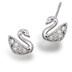 Swan Elegance Studs