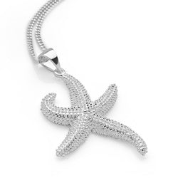 Silver Starfish Pendant