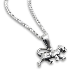 Silver Panther Pendant