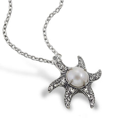 Moonlight Starfish Pendant