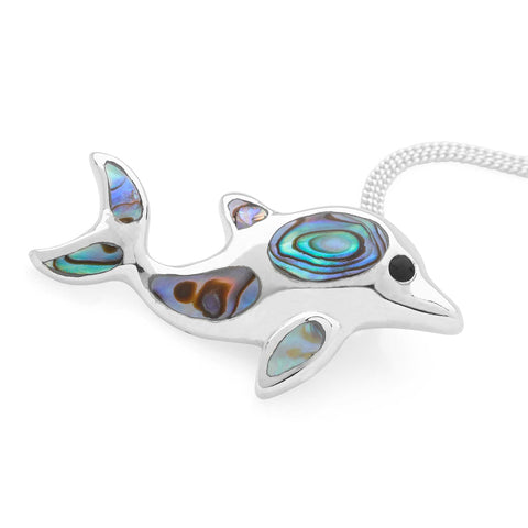 Glimmering Dolphin Pendant