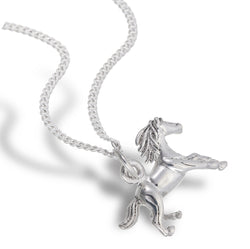 Silver Steed Pendant